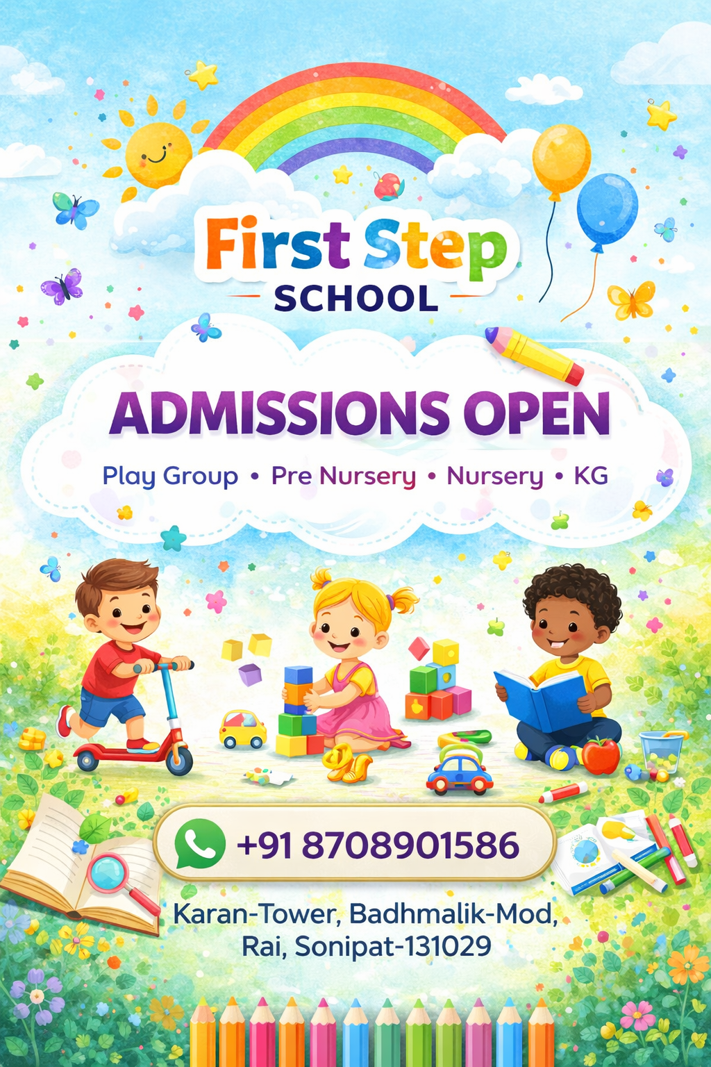 Admission Open - First Step School